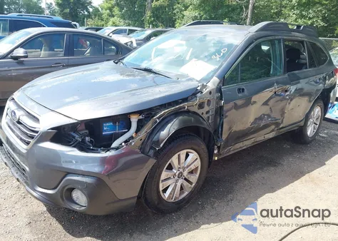 2019 Subaru Outback 2.5I Premium из США, поврежденный, VIN 4S4BSAFCXK3239174